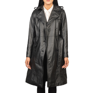 Leather Overcoats Brown High Designs Fashion Women Popular Clothing <strong>Coat</strong> Winter OEM Customized Shell Anti Jackets Picture Long