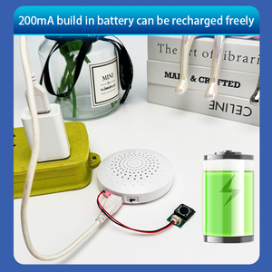 <strong>Programmable</strong> Push Button Sound Module Record Sound Module Small Recording <strong>Device</strong> for Stuffed Animals and Plush Toy