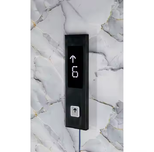 Doğrudan fabrika satış yüksek kalite dokunmatik asansör butonlar ipek ekran cam tipi Villa daire asansör Cop Lop için - Product Image 3
