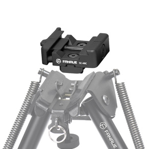 FANAUE SC-ARC-B02 <strong>Bipod</strong> Adapter Quick Release Clamp with Adapter <strong>Mount</strong>-Arca Swiss/RRS Dovetail to Picatinny for <strong>Bipod</strong> - Product Image 3
