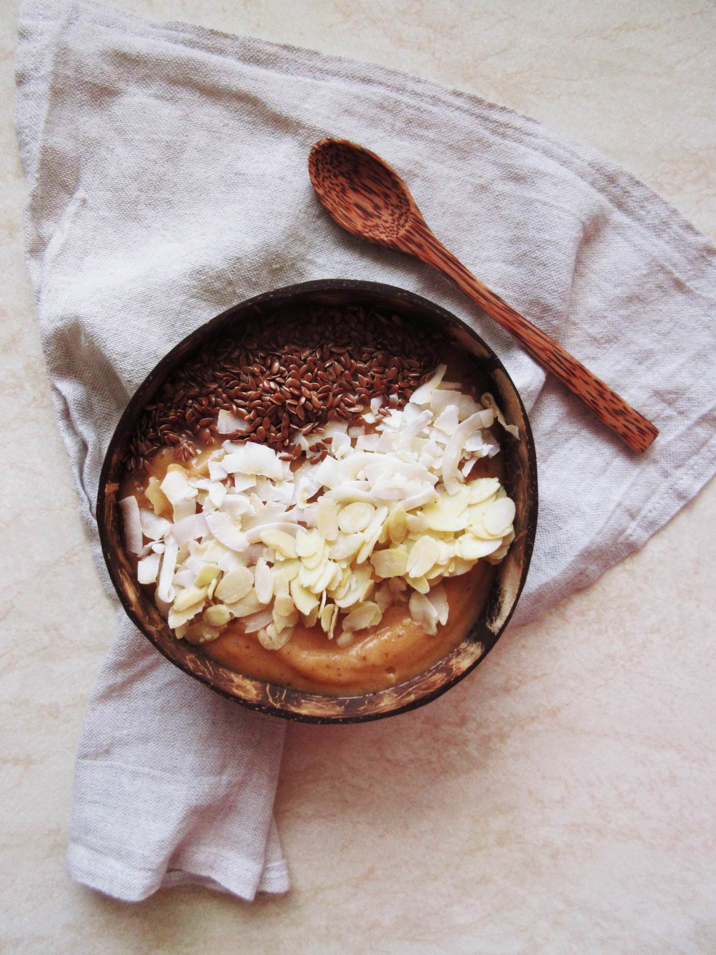 Natural coconut color