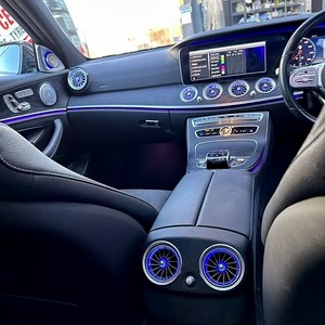 Yüksek kaliteli W213 EQS stil hava firar 64 renk mercedes-benz e-class 2016-2022 durum için LED ortam ışığı türbin hava çıkışı - Product Image 3
