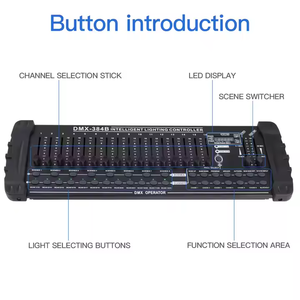 <strong>DMX</strong> Lighting <strong>Controller</strong> Professional Stage Equipment Console Black <strong>MIDI</strong> Operator 384 Channel Light <strong>DMX</strong> <strong>Controller</strong> - Product Image 4