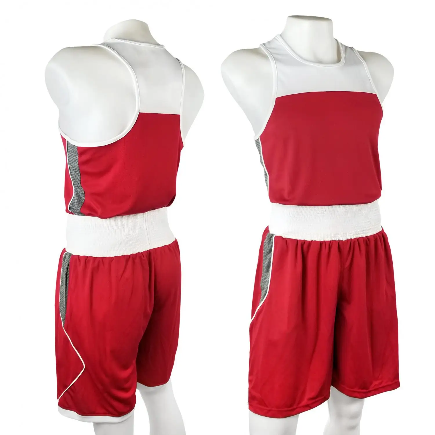 Conjunto de uniforme de boxe e shorts kickboxing, masculino e feminino, para treino, academia, colete de roupa para adultos