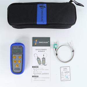 Mini medidor de prueba de temperatura portátil Digital RTD NTC TC con sonda - Product Image 3