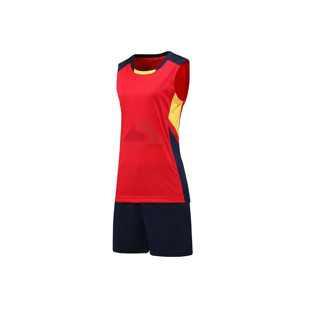 Uniforme de pelota de voleibol de nuevo estilo personalizado último diseño profesional uniforme de voleibol de diseño personalizado uniforme de voleibol