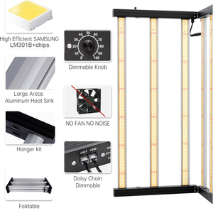 318 Samsung LM 301H EVO 1000Watt phát triển ánh sáng sanyiba quang phổ đầy đủ dẫn phát triển ánh sáng có thể gập lại 1400Watt 4 * 6ft - Product Image 4