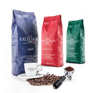 Cà phê excelsior extramild Chất lượng cao | Hạt Cà phê xay Ý rang trung bình | 70% Arabica 30% Robusta 1000 gr - Product Image 2