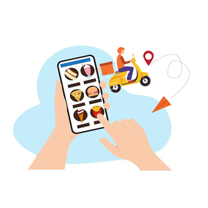IOSおよびAndroidアプリ開発用の食品配送アプリUIデザインモバイルアプリケーションおよびサーバーソフトウェア - Product Image 1