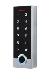 Sistema di controllo accessi RFID interno con IP68 Touch Screen Controller di accesso per impronte digitali in metallo - Product Image 2