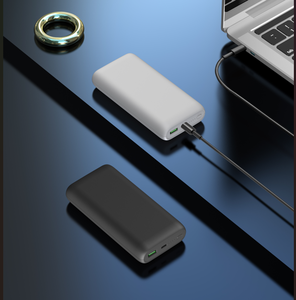 Np301b 2024 החדש הנרשם 20000 נייד mah powerbank חכם הוביל תצוגה מהירה 20w טעינה רזה תואם PC פלסטיק