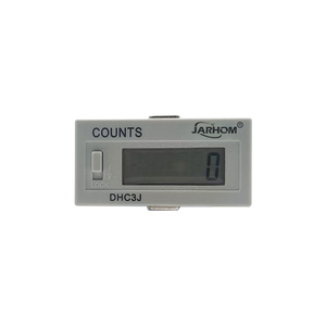 DHC3J- 6L mini contador digital LCD Pantalla digital de 6 dígitos Medidor de contador industrial con contador de función de reinicio - Product Image 2