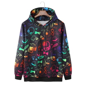 <span class=keywords><strong>Muti</strong></span> Colorsグラフィック男性/女性昇華プリントパーカーヒップホップカップルストリートウェアジョギングパーカー