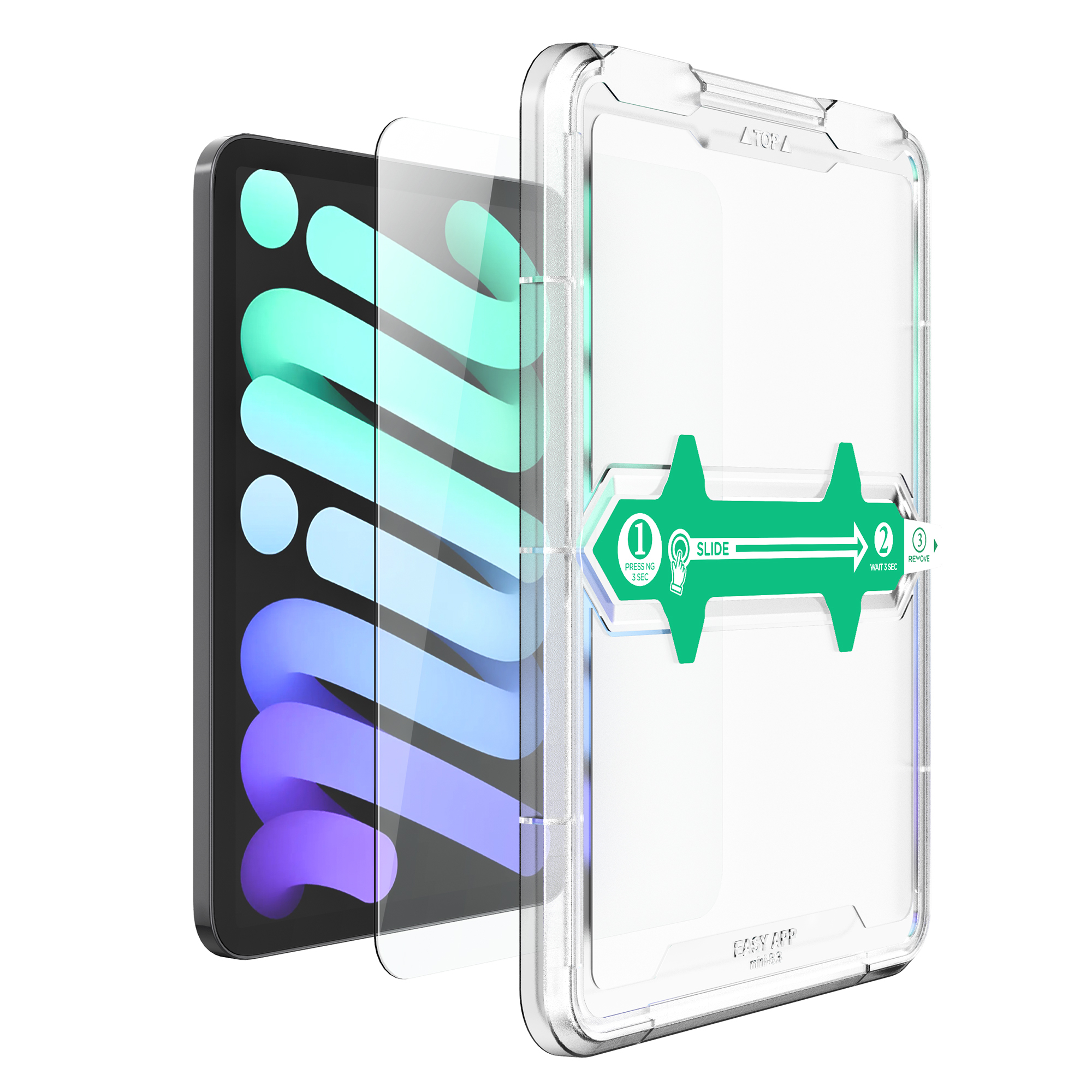 Transparent Glass*1+1*EASYAPP(without packing)