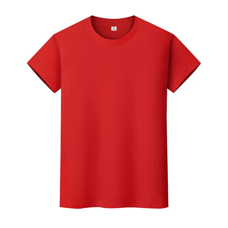 210 GSM camisetas personalizadas Muti-Colors camisetas para hombres Unisex Camiseta de algodón personalizada camisetas para hombres ODM/OEM camisetas