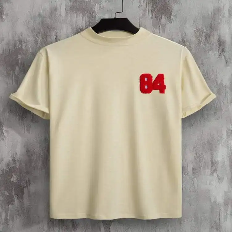 DTG Custom Logo Schwere Baumwolle Heavyweight Streetwear T-Shirts Drop Shoulder Übergroße Vintage Acid Wash T-Shirt für Männer unis
