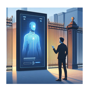 Smart Biometric Identification Secure Facility Access Management AI Powered Smart Security Cameras Real Time Facial <strong>Recognition</strong>