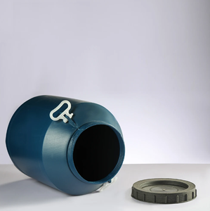 Toptan yüksek yoğunluklu polietilen mavi davul istiflenebilir ve yeniden kullanılabilir HDPE/LDPE kimyasal varil Model numarası HDPE hurda - Product Image 5
