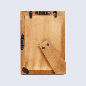 Yeni varış özelleştirilmiş 4x6 Modern fotoğraf çerçevesi paketi 2 düşük fiyat ahşap Deco koleksiyonu el işi demir alaşım çerçeveleri duvar toplu için - Product Image 6