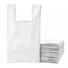 100% bakire tek kullanımlık plastik T tişört çanta rulo üzerinde <span class=keywords><strong>HDPE</strong></span> taşıma çantası polietilen kullanımlık bakkal mağaza temizle T tişört çanta