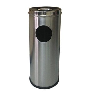 2025 Indoor Stainless Steel Ash Can &amp; Dustbin Waste <strong>Bins</strong> for Trash Waste &amp; Litter Management - Product Image 1