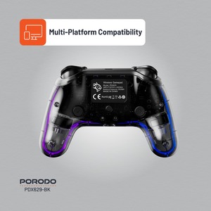 Porodo游戏水晶外壳PS4控制器
