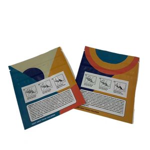 Sacs comestibles de forme personnalisee Mylar sac en gros 1g 3.5g 7g bonbons bir fermeture zip referferemballage anti-odeur - Product Image 4