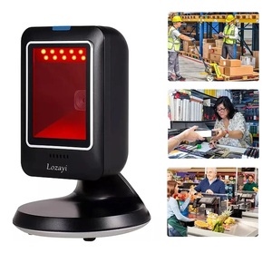 MP6300 2D QR Omni Orbit Tischplatte Freisprech-Barcode-Scanner Top-Seller mit 2 Jahren Garantie USB-Schnitts telle auf Lager - Product Image 5