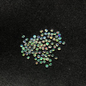 2mm 3mm Natural Ethiopian <strong>Opal</strong> Gemstones Round Faceted Loose Gemstone Wholesale Price Fire <strong>Opal</strong> Round Cut for Jewelry Making - Product Image 2