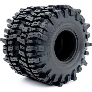 4x RC Soft Sticky <strong>1.9</strong> Mud Slingers <strong>Tires</strong> Tyre 120mm For RC Crawler SCX10 TRX4 - Product Image 3