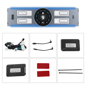 特斯拉y型3 2021支持空调控制折叠后视镜的MEKEDE液晶旋钮坞站 - Product Image 3