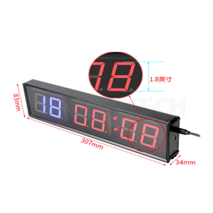 1.8 pollici LED orologio digitale Sport Timer LED HD Display conto alla rovescia orologio cronometro per la palestra di casa Fitness - Product Image 2