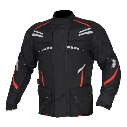 Jaket sepeda motor tekstil tahan air jaket balap motor Cordura untuk pria dan wanita
