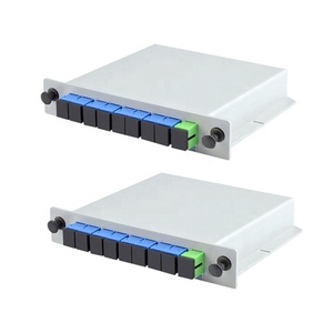 Blade Optical <strong>Splitter</strong> Singlemode PLC Fiber Optic <strong>Splitter</strong> Plug-in Optical <strong>Splitter</strong> - Product Image 1