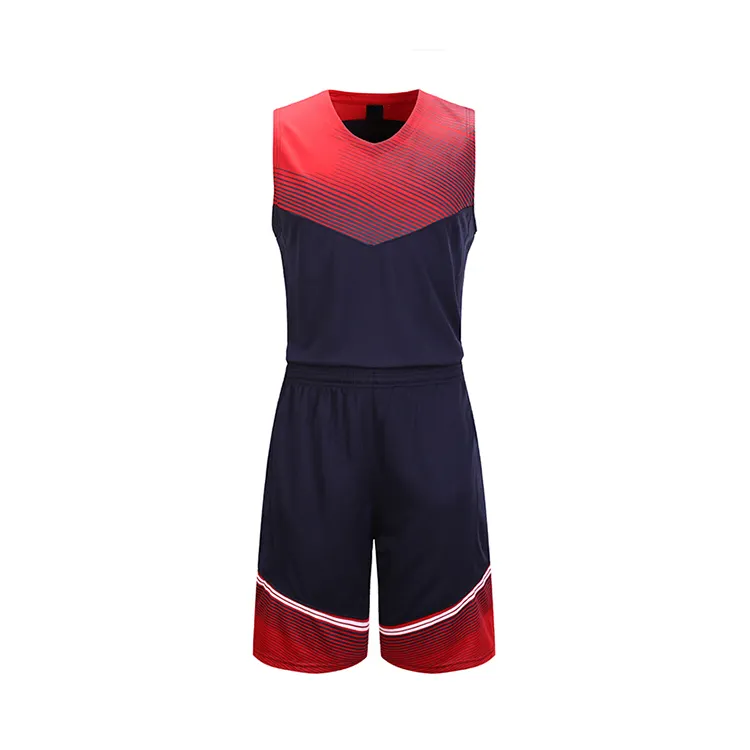 Custom Sublimation Printed Wholesale Price Basketball Uniform OEM Service Bulk Quantity Low MOQ Basketball Uniform For Sale