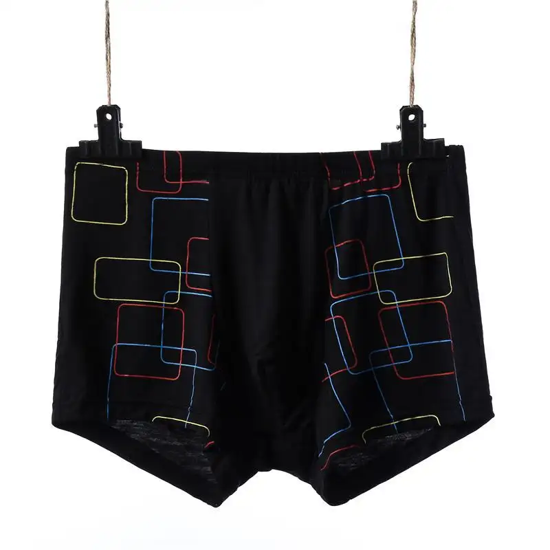 Qualidade superior Por Atacado dos homens do Algodão Boxer Simples Breve Fantasia Homens Esporte Roupa Interior Panty Para Venda Barato personalizado ODM