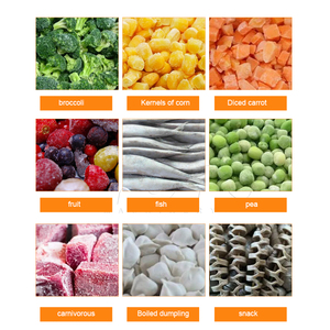 ตู้แช่แข็งแบบรวดเร็วสำหรับอุตสาหกรรม iqf ตู้แช่แข็งเนื้ออาหารทะเล - Product Image 2