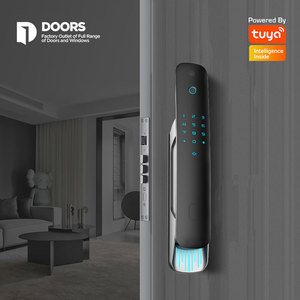 MDQ Tuya สมาร์ทล็อค Wi-Fi 3D รหัสลายนิ้วมือไร้สายปลดล็อคประตูอัตโนมัติอลูมิเนียมคีย์การ์ดสมาร์ทโฟนกล้องประตู IP - Product Image 5