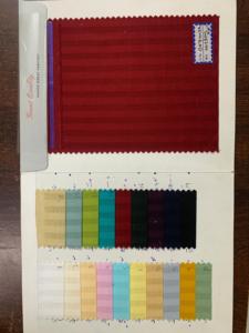 厂家直销欧根纱棉条纹面料58宽 | 印度男女通用衬衫材质 - Product Image 5