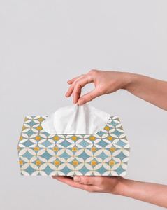 樹脂プリント木製ティッシュボックスフォークアートスタイルパターンダイニングルームキッチン寝室ドレッサー室内装飾