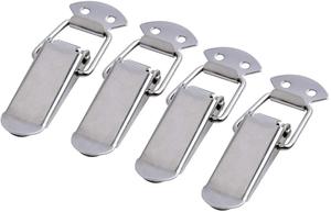 Mini pestillo de cerrojo de acero inoxidable directamente de fábrica, pestillo de palanca con resorte para equipos industriales - Product Image 2
