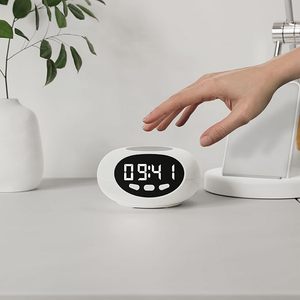Цифровой кухонный таймер с функцией часов Многофункциональный кухонный таймер для приготовления пищи и выпечки - Product Image 1