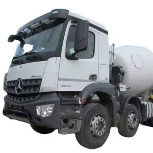 輸出輸送ティッパートラック8X4 Mercede s B En Z 3240コンクリートミキサーユーロ6自動変速機油圧システム