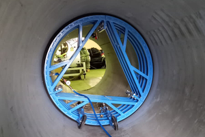 Comprobadores de juntas de tuberías hidrostáticas Plugline para detección de fugas en tuberías de tratamiento de agua y gas de petróleo y alcantarillado - Product Image 2