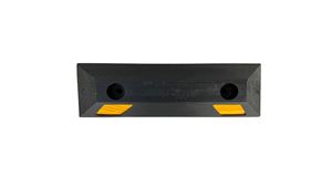 100% Solid 56 cm Parking Stops with Reflectors. Made of 100% <strong>Recycled</strong> Material.