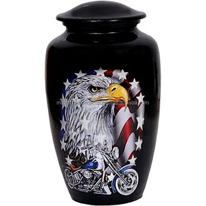 Yüksek kaliteli amerikan tarzı Metal kremasyon Urn orta boy Ashes <span class=keywords><strong>Human</strong></span> insan külleri için toptan <span class=keywords><strong>Feral</strong></span> malzemeleri