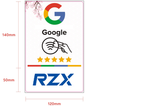 Supporto NFC programmabile personalizzato Google recensioni menu ristoranti Social Media compatibile interfaccia RFID PVC-per Instagram LinkedIn - Product Image 3