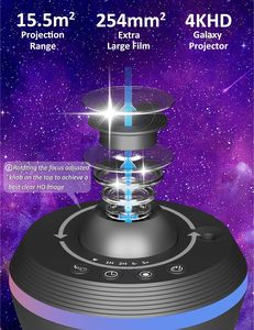 13 in 1 <strong>Star</strong> Projector Night Light with Realistic Starry Sky - Product Image 5