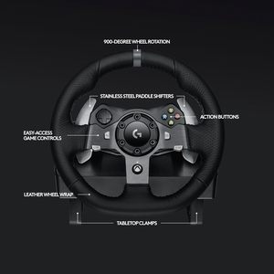 Logitech G920/G29レーシングホイールワイヤレスゲームコントローラーギタージョイスティックスイッチPC/PS5/BT接続用Wiiスイッチ - Product Image 2