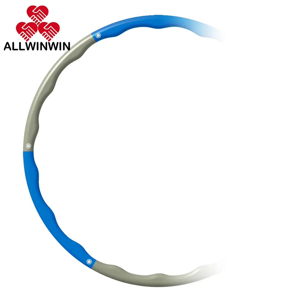 ALLWINWIN HLH02 Huula Hoop - Weighted Wave 100cm 1.2/1.5kg Exercise